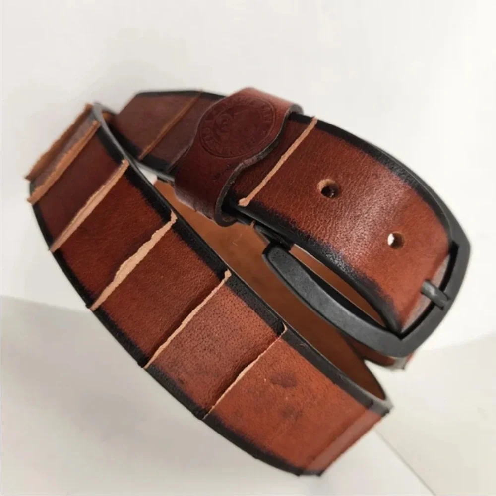 Affliction Smash Leather Belt